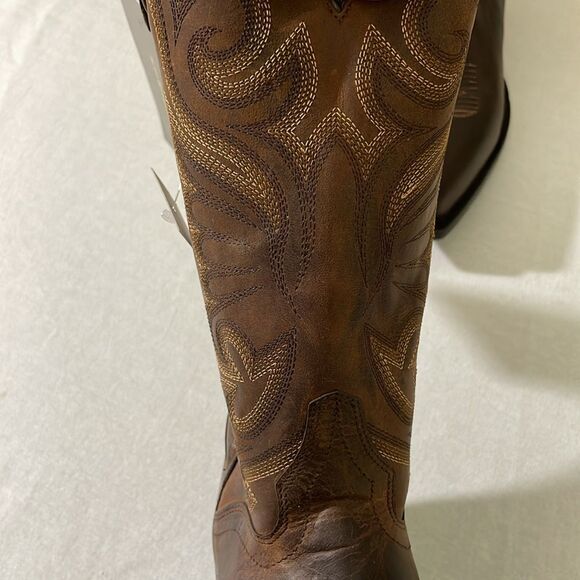 NWT J. B. Dillon Goatskin Cowgirl Boots Size 10B - Picture 3 of 11